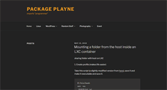 Desktop Screenshot of jasonplayne.com